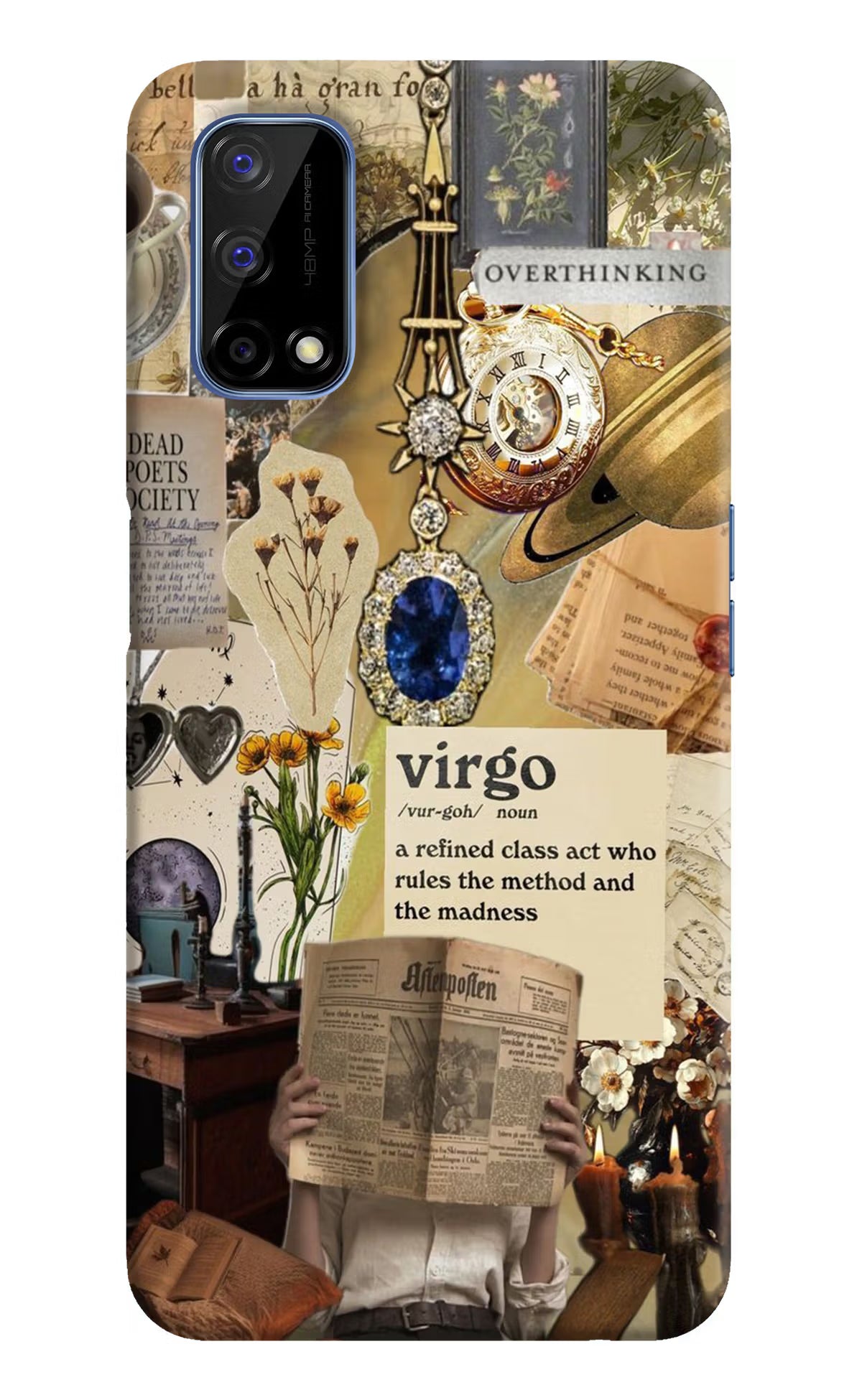 Virgo Zodiac Realme Narzo 30 Pro 5G Hard Case Back Cover by Casekaro