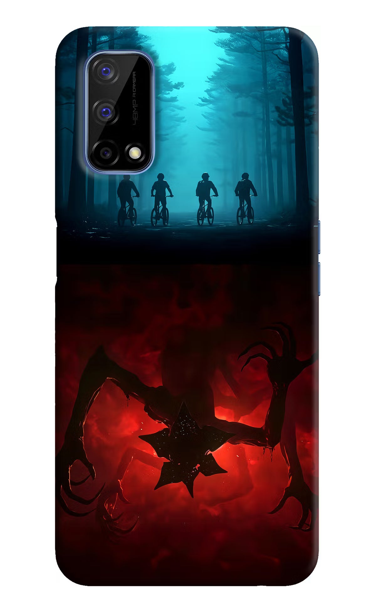 Ordinary Things Downside Up Realme Narzo 30 Pro 5G Hard Case Back Cover by Casekaro