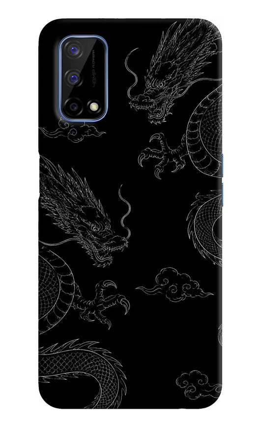 Twin Dragons Realme Narzo 30 Pro 5G Hard Case Back Cover by Casekaro