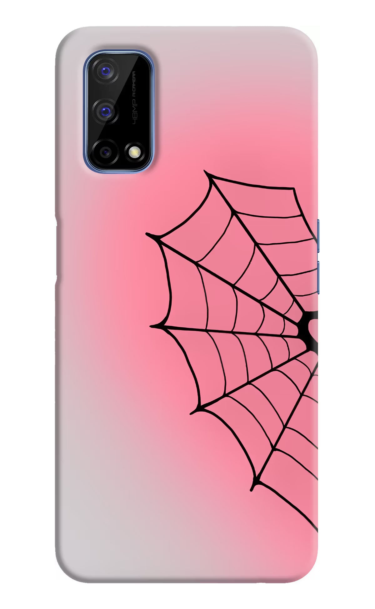 Pink Web Realme Narzo 30 Pro 5G Back Cover