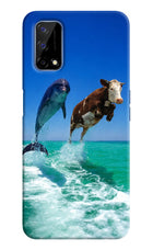 Dolphin vs Cow Realme Narzo 30 Pro 5G Hard Case Back Cover by Casekaro