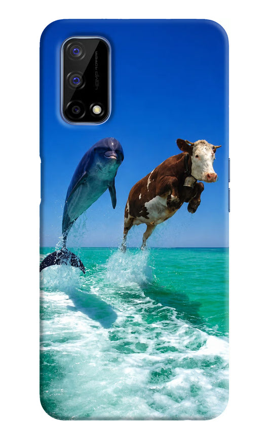 Dolphin vs Cow Realme Narzo 30 Pro 5G Hard Case Back Cover by Casekaro