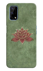 Lotus Grace Realme Narzo 30 Pro 5G Hard Case Back Cover by Casekaro