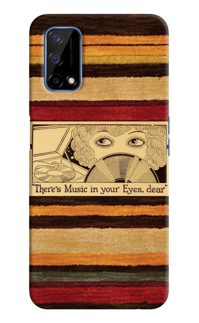 Vinyl Stripes Realme Narzo 30 Pro 5G Hard Case Back Cover by Casekaro