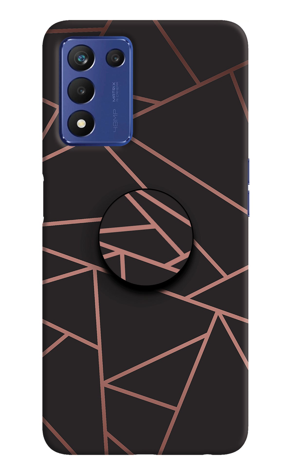 Geometric Pattern Realme Narzo 30 Pro 5G Pop Case