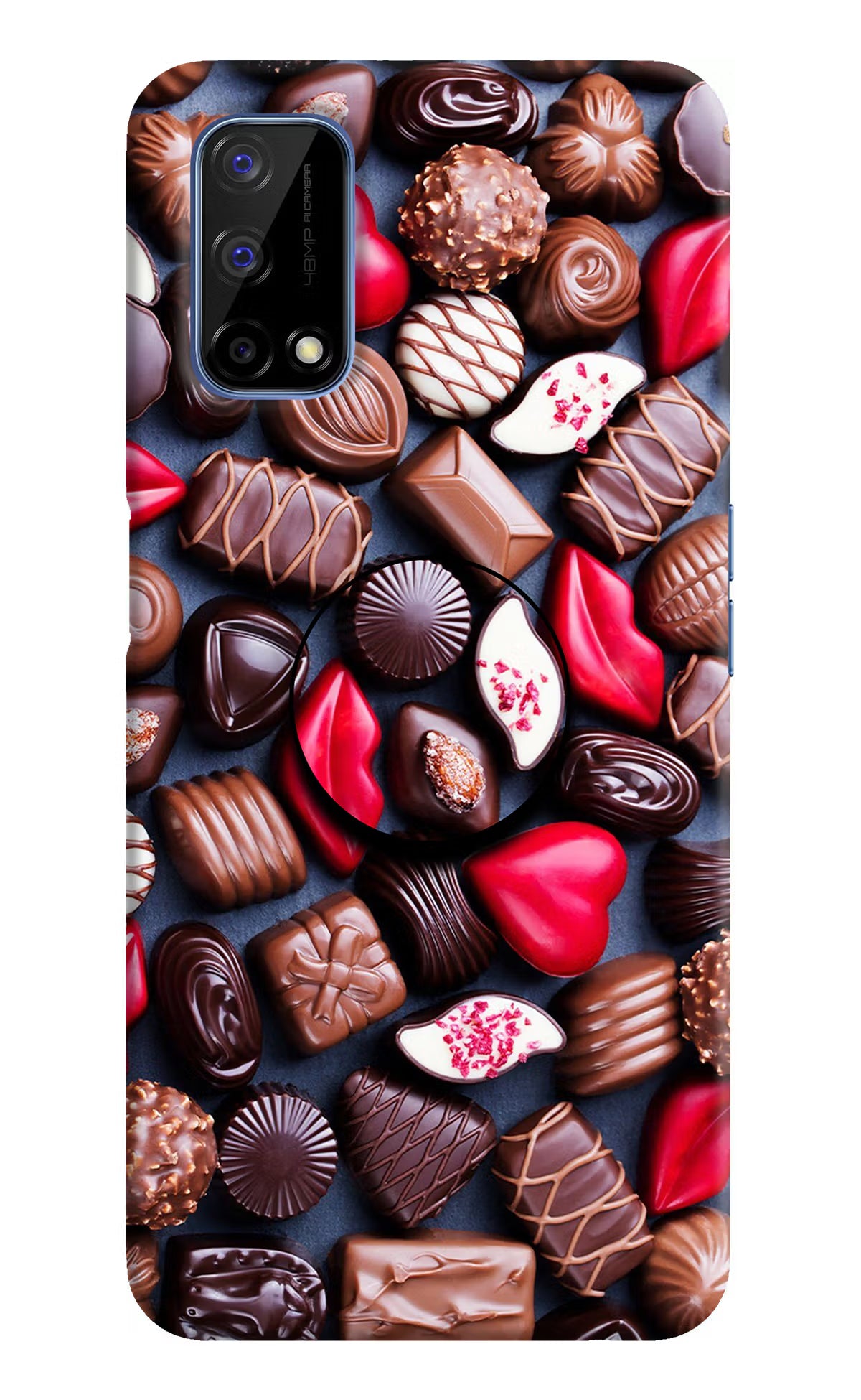 Chocolates Realme Narzo 30 Pro 5G Pop Case by Casekaro