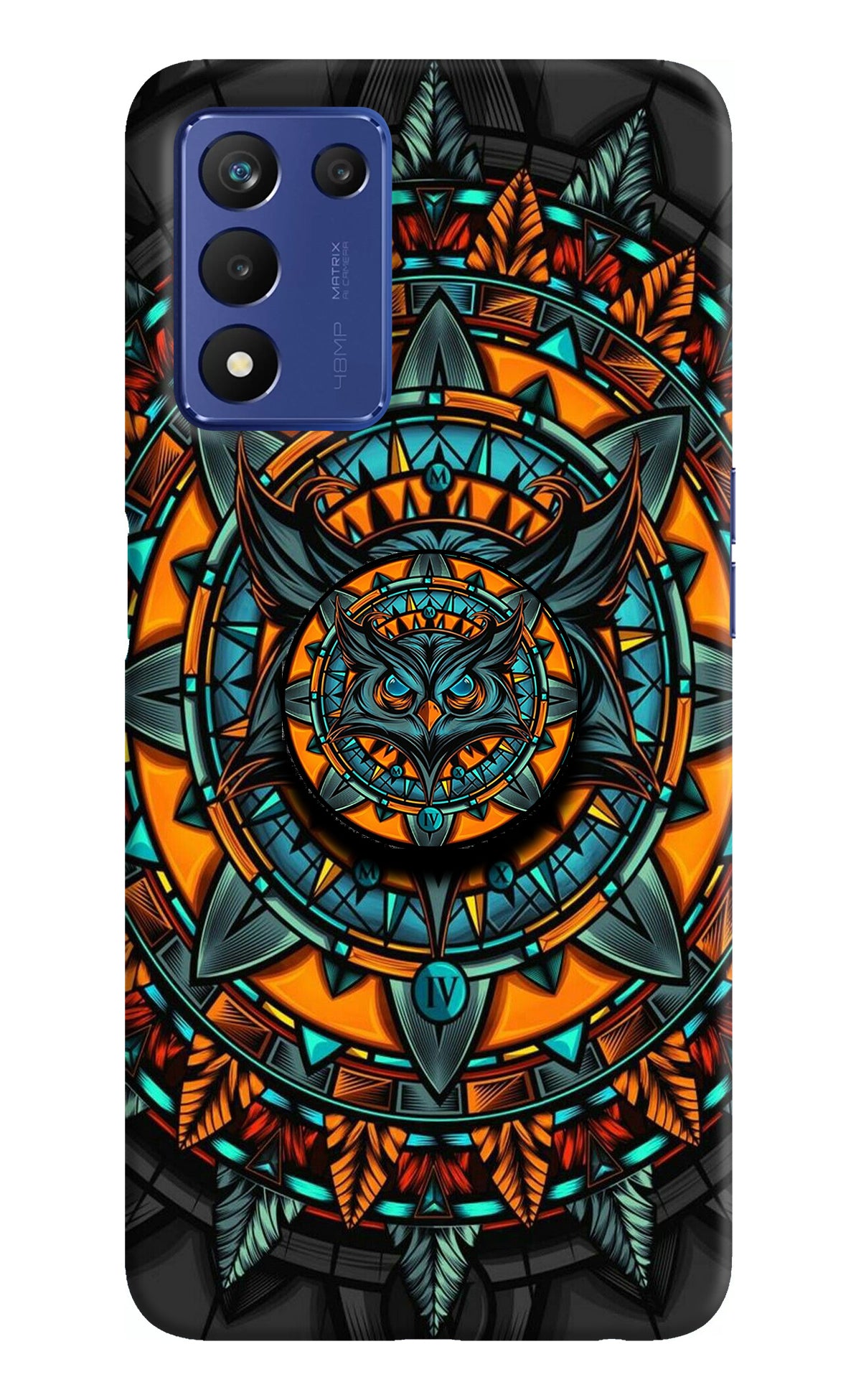 Angry Owl Realme Narzo 30 Pro 5G Pop Case