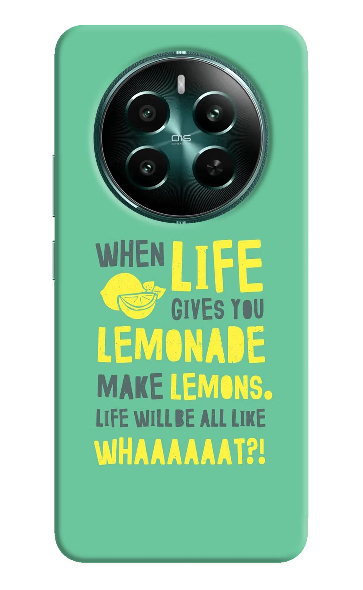 Quote Realme Narzo 70 5G/70 Pro 5G Hard Case Back Cover by Casekaro