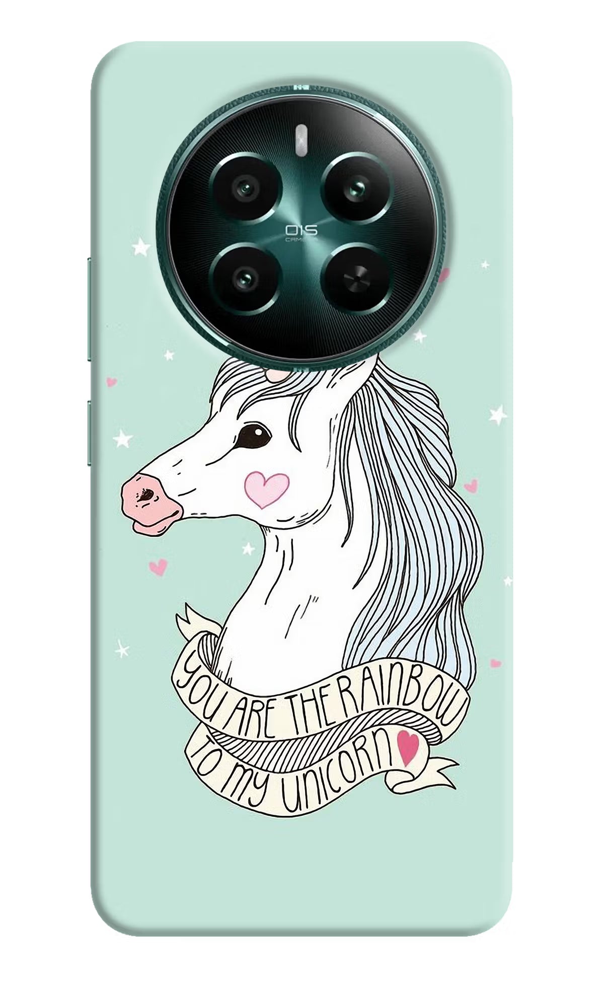 Unicorn Wallpaper Realme Narzo 70 5G/70 Pro 5G Hard Case Back Cover by Casekaro