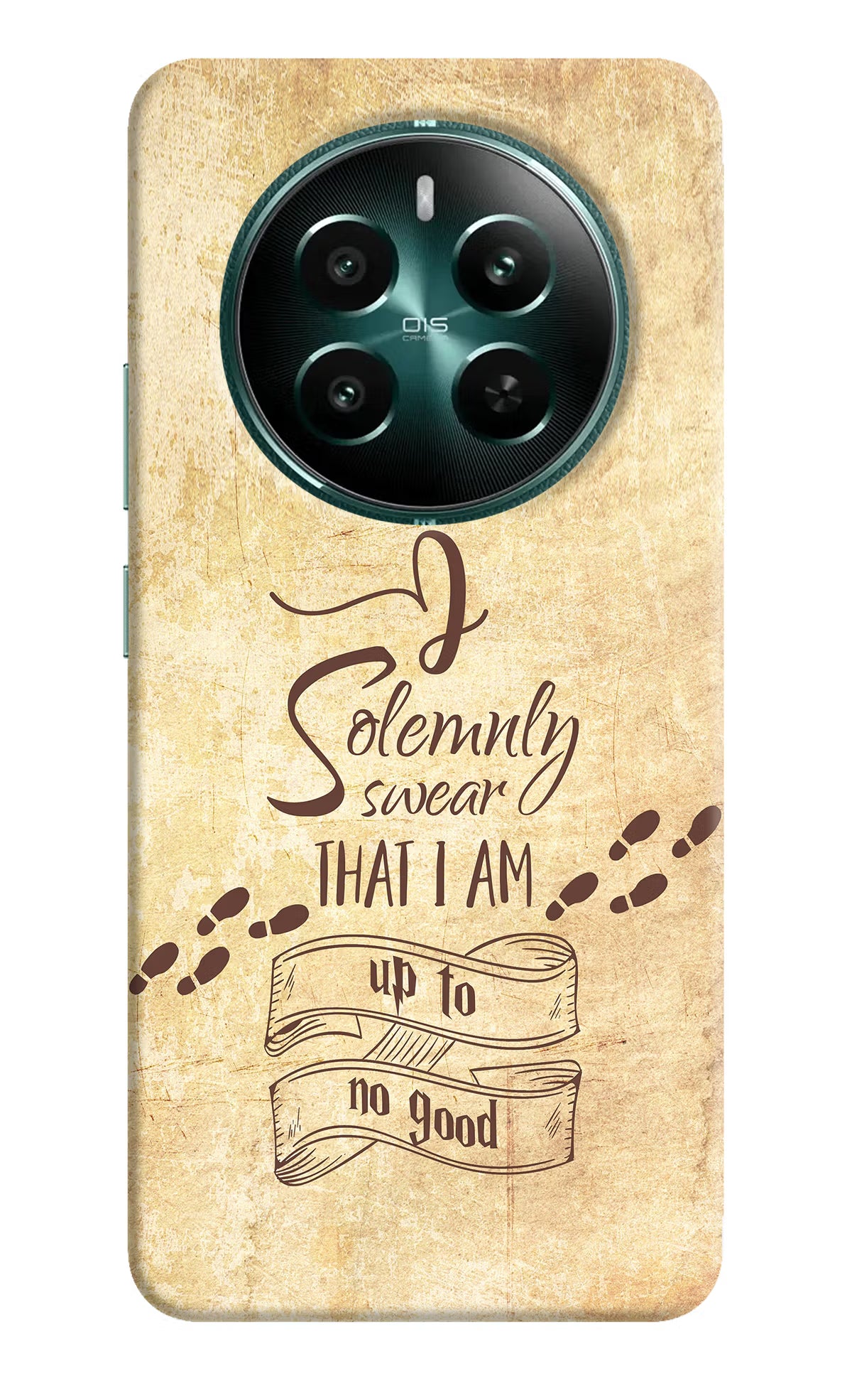 I Solemnly swear that i up to no good Realme Narzo 70 5G/70 Pro 5G Hard Case Back Cover by Casekaro