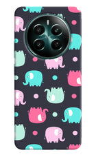 Elephants Realme Narzo 70 5G/70 Pro 5G Hard Case Back Cover by Casekaro
