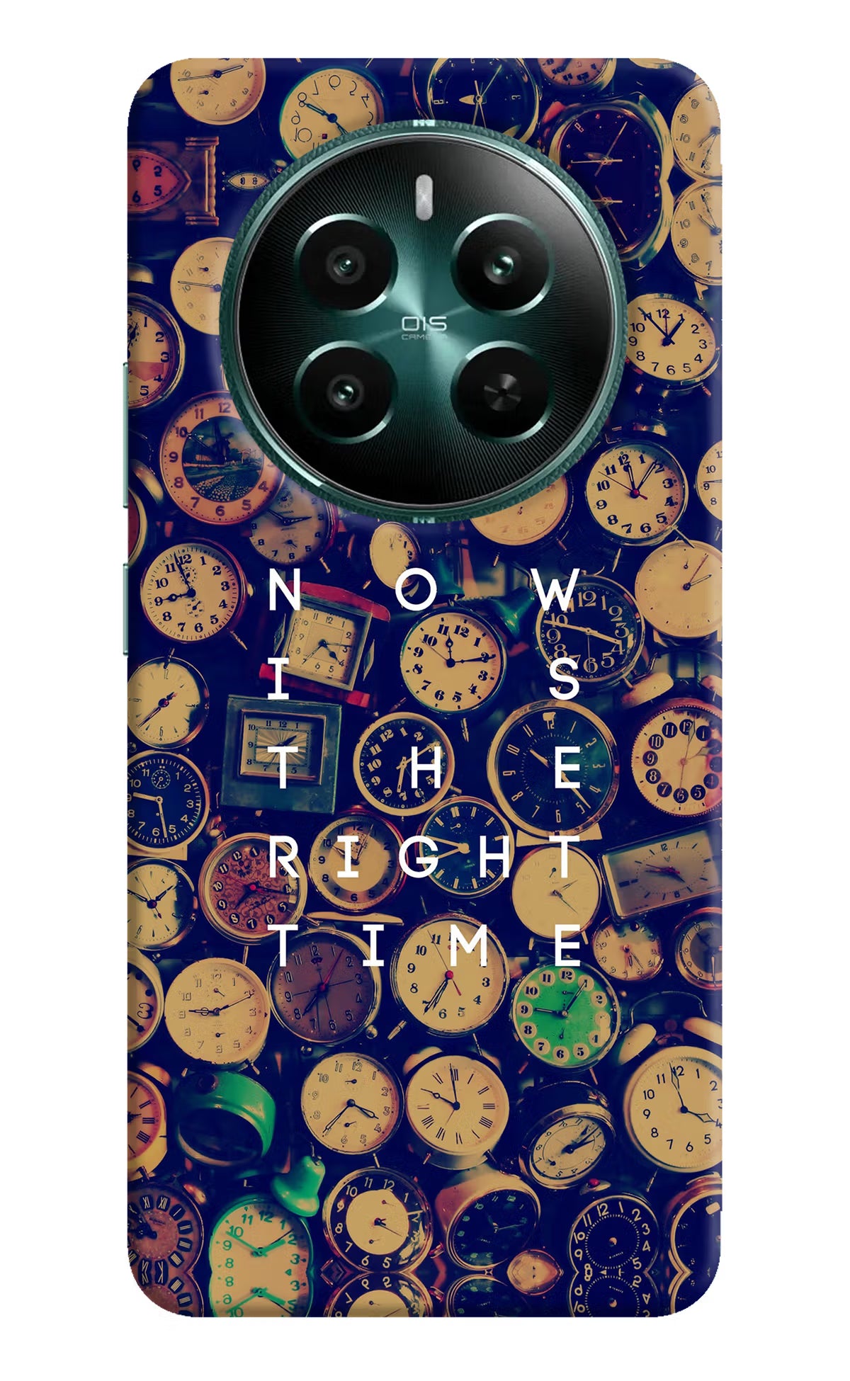 Now is the Right Time Quote Realme Narzo 70 5G/70 Pro 5G Hard Case Back Cover by Casekaro