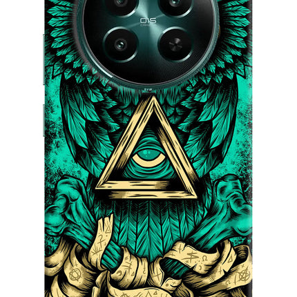 Green Owl Realme Narzo 70 5G/70 Pro 5G Hard Case Back Cover by Casekaro