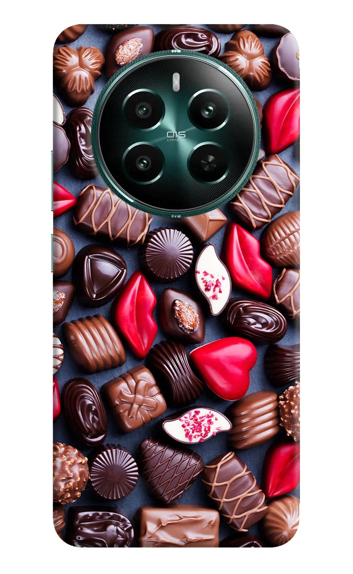 Chocolates Realme Narzo 70 5G/70 Pro 5G Hard Case Back Cover by Casekaro