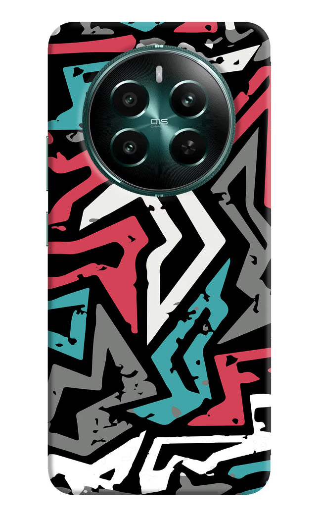 Geometric Graffiti Realme Narzo 70 5G/70 Pro 5G Hard Case Back Cover by Casekaro