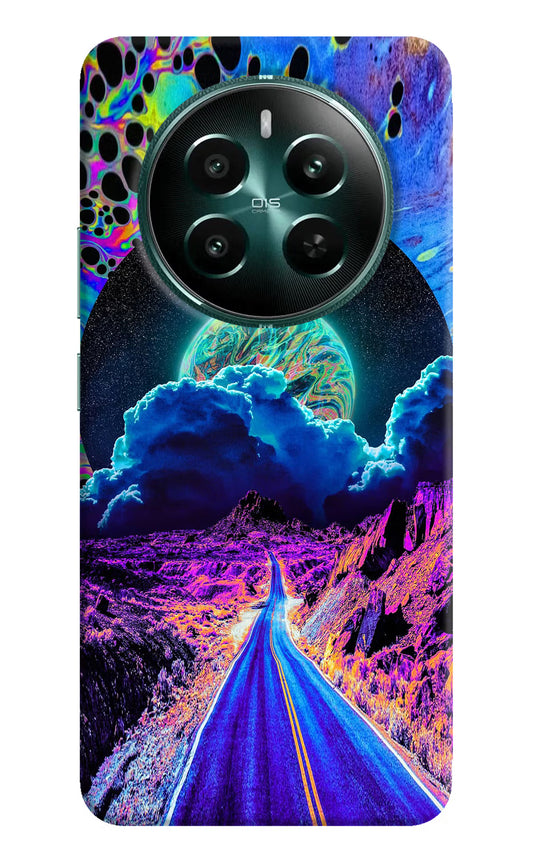 Psychedelic Painting Realme Narzo 70 5G/70 Pro 5G Hard Case Back Cover by Casekaro
