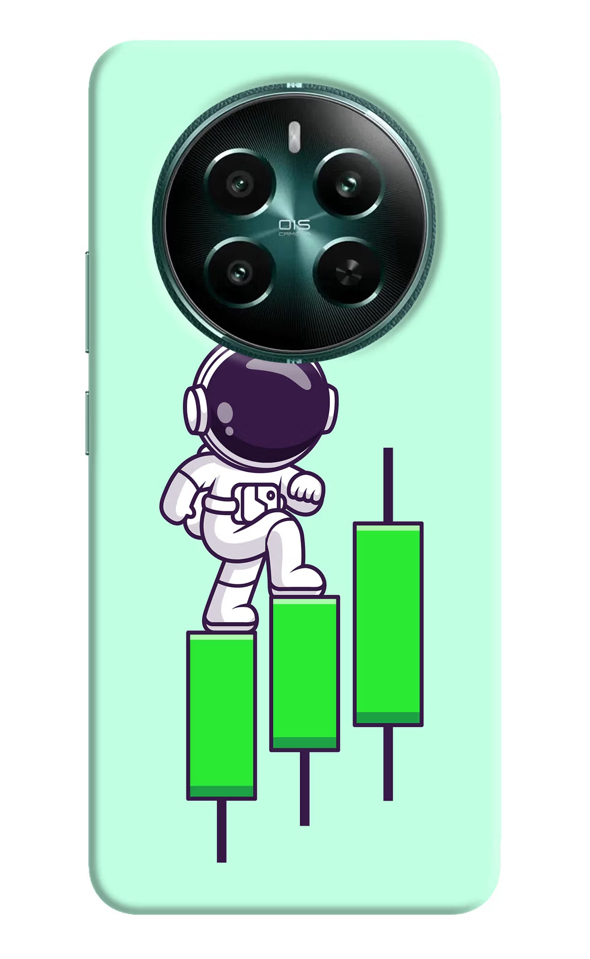 Astronaut Trader Realme Narzo 70 5G/70 Pro 5G Hard Case Back Cover by Casekaro