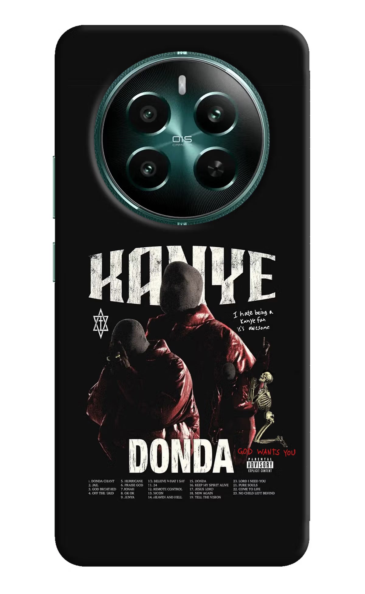 Donda Kanye West Realme Narzo 70 5G/70 Pro 5G Hard Case Back Cover by Casekaro