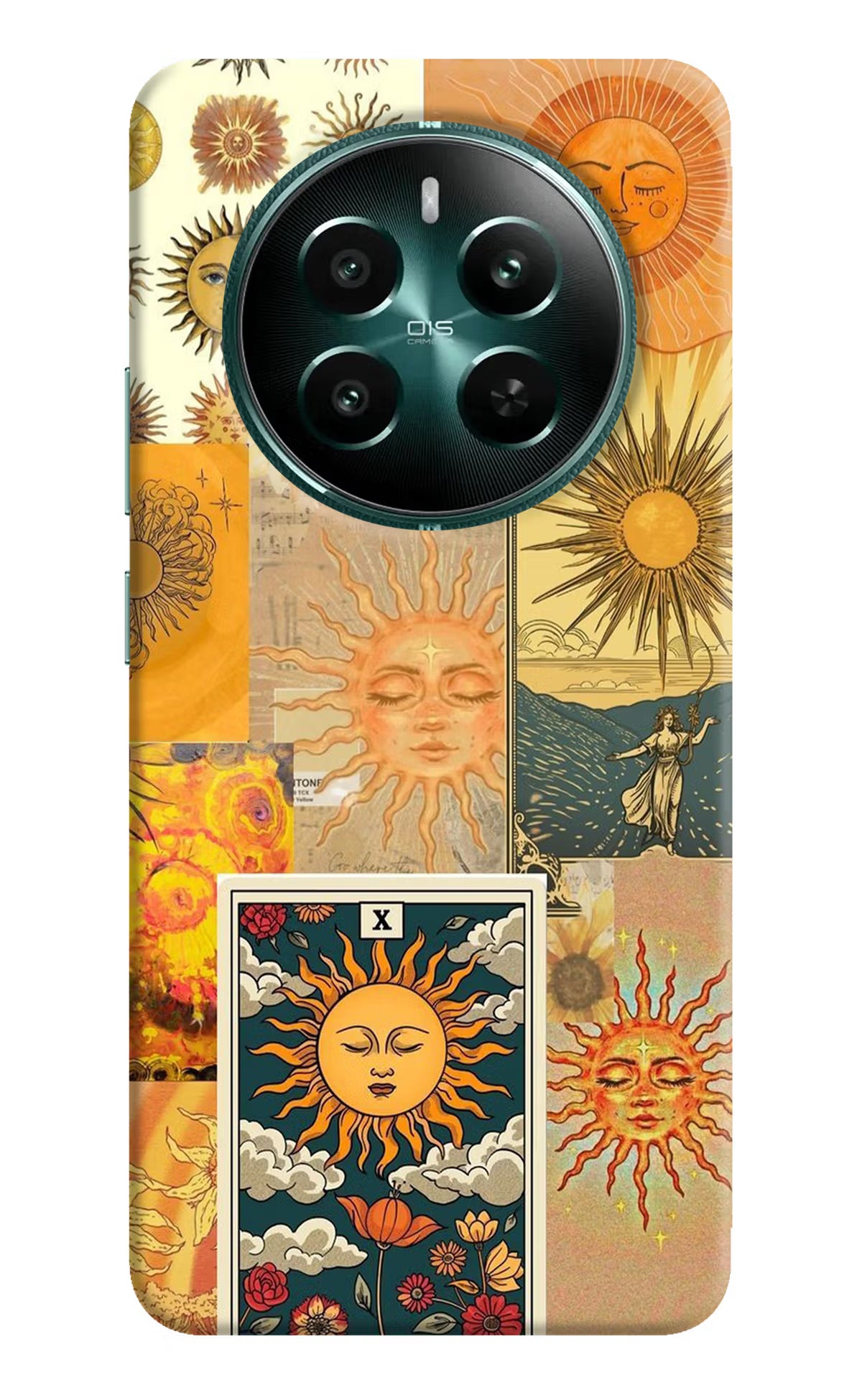 Sun Realme Narzo 70 5G/70 Pro 5G Hard Case Back Cover by Casekaro