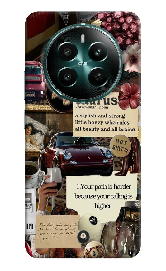 Taurus Zodiac Realme Narzo 70 5G/70 Pro 5G Hard Case Back Cover by Casekaro