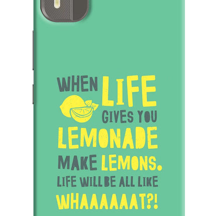 Quote Nokia C12/C12 Pro Hard Case Back Cover by Casekaro