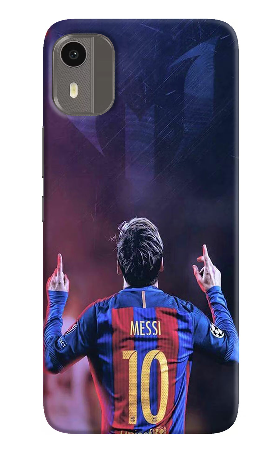 Messi Nokia C12/C12 Pro Back Cover, Hard case