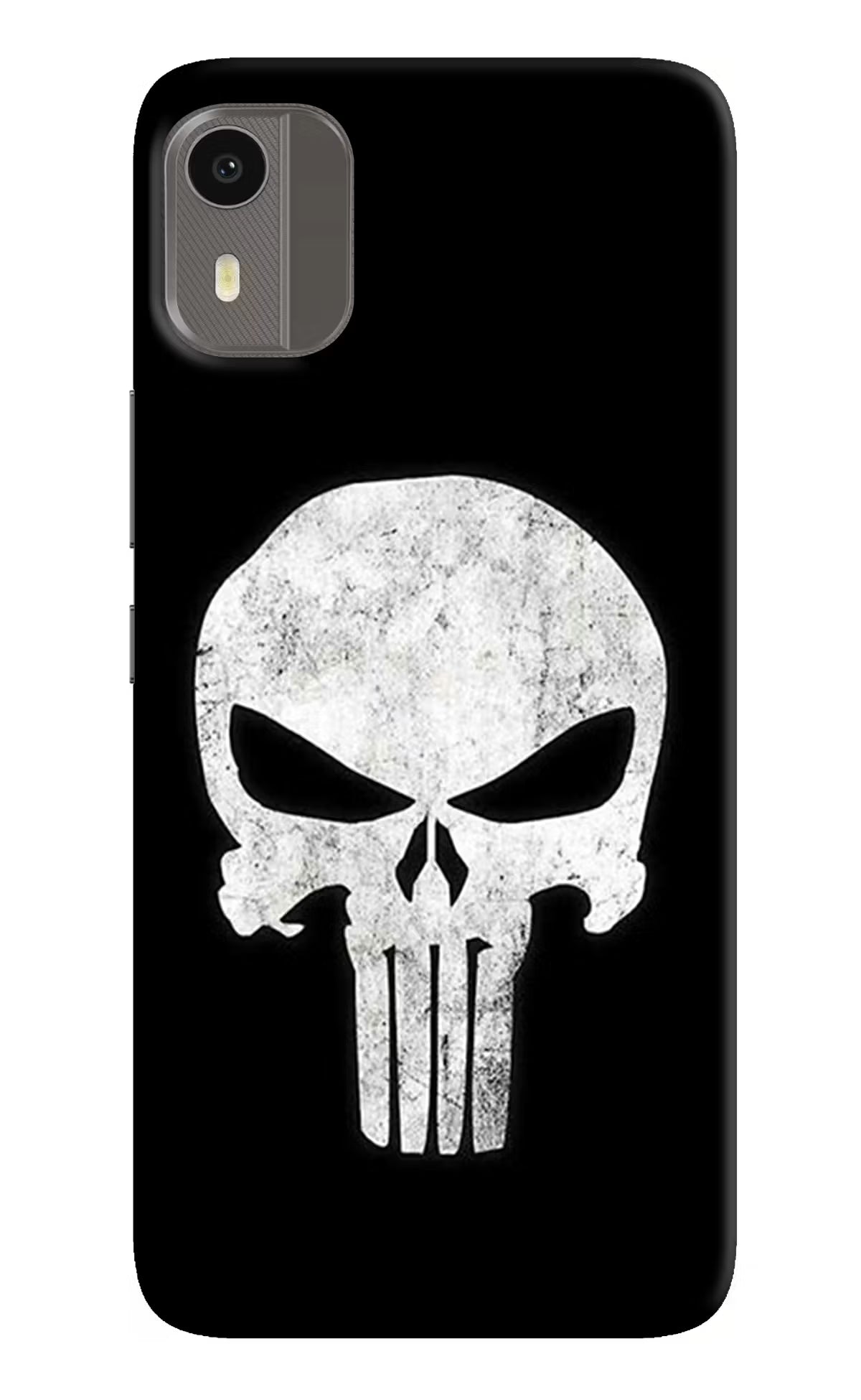 Punisher Skull Nokia C12/C12 Pro Hard Case Back Cover by Casekaro