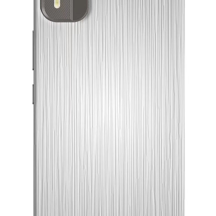Wooden Grey Texture Nokia C12/C12 Pro Hard Case Back Cover by Casekaro