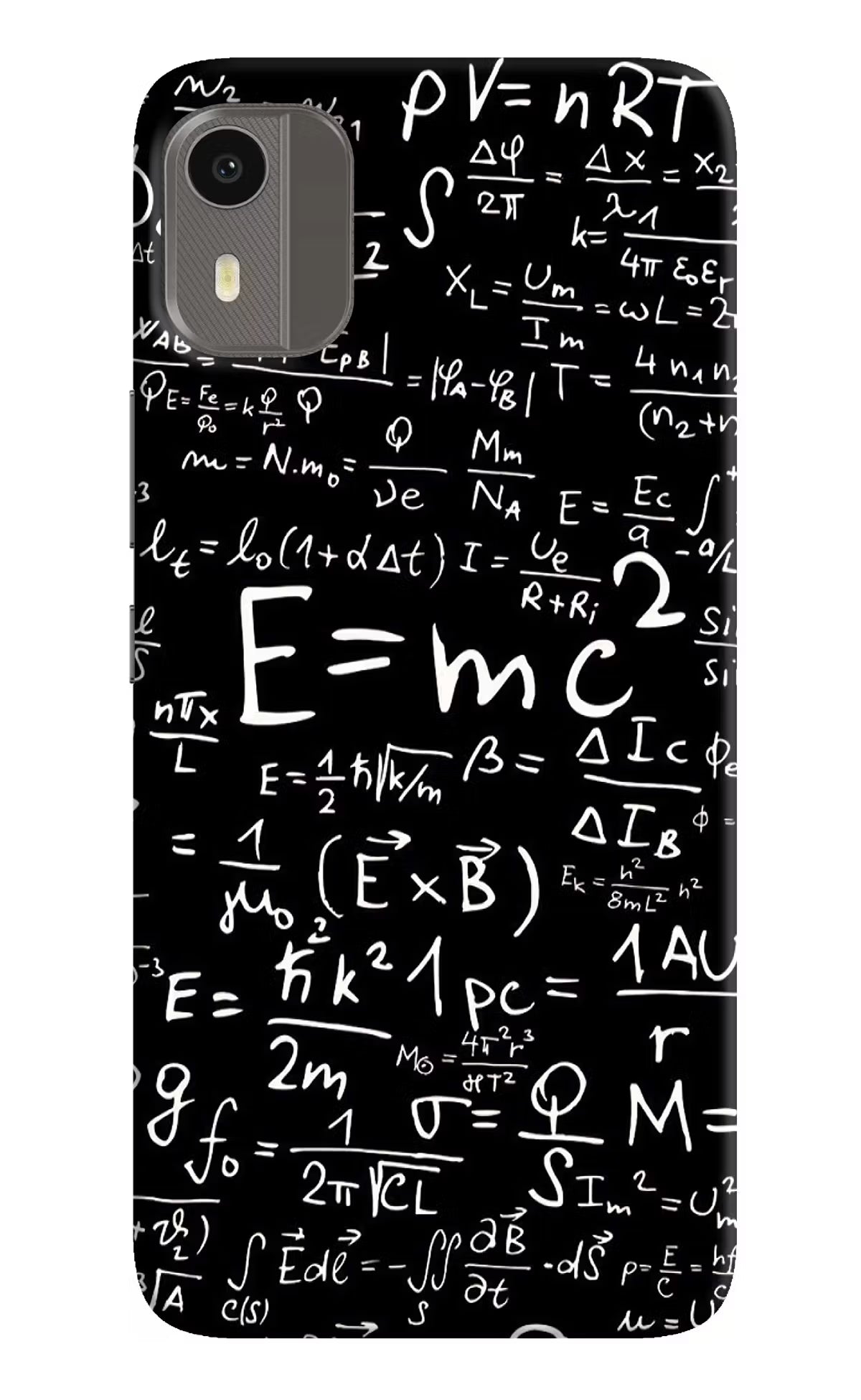 Physics Formula Nokia C12/C12 Pro Hard Case Back Cover by Casekaro