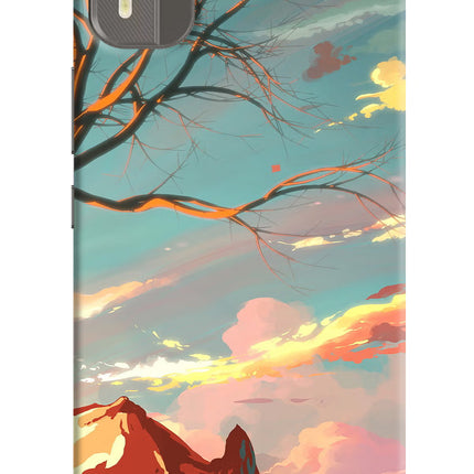 Scenery Nokia C12/C12 Pro Hard Case Back Cover by Casekaro