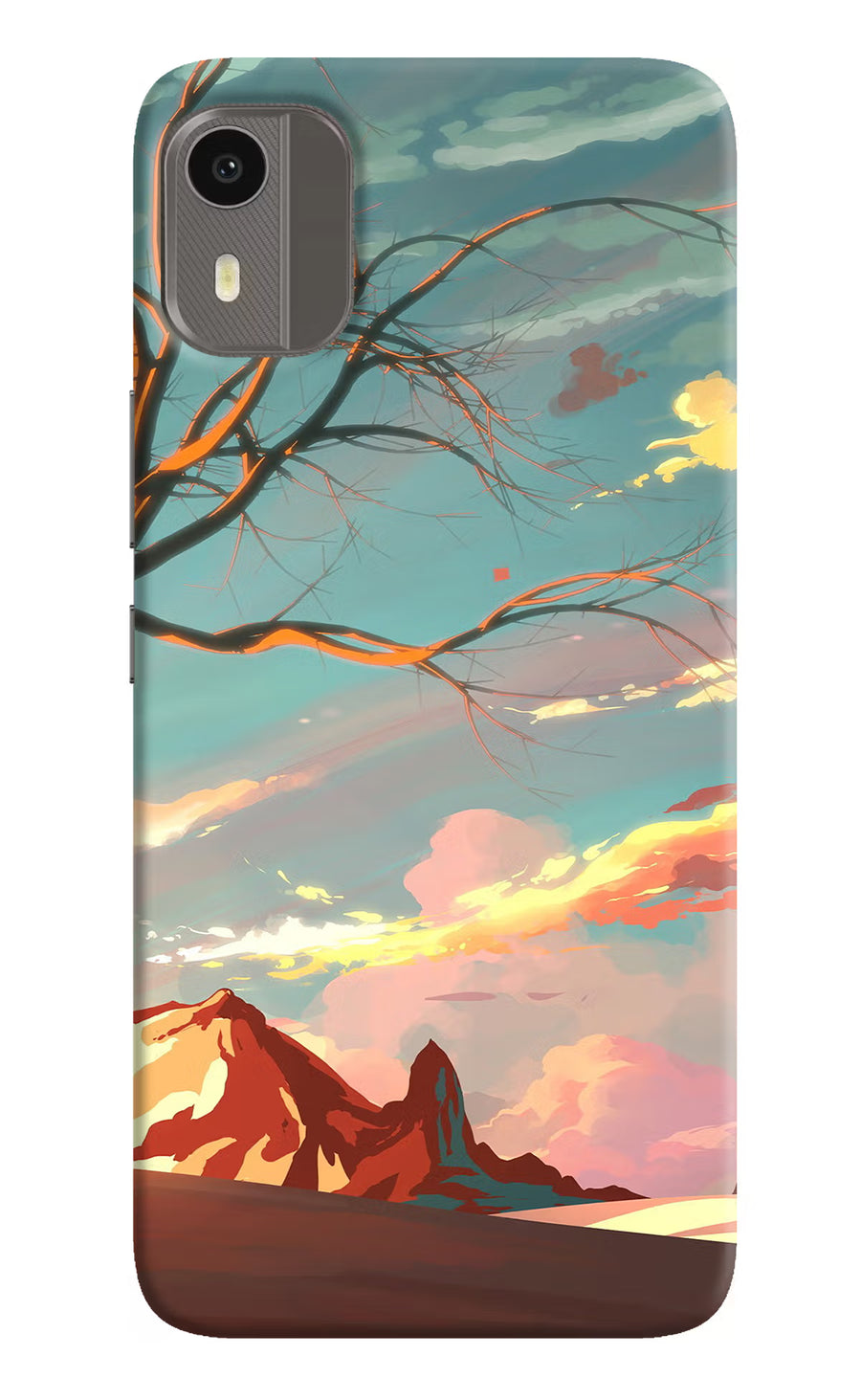 Scenery Nokia C12/C12 Pro Back Cover, Hard case