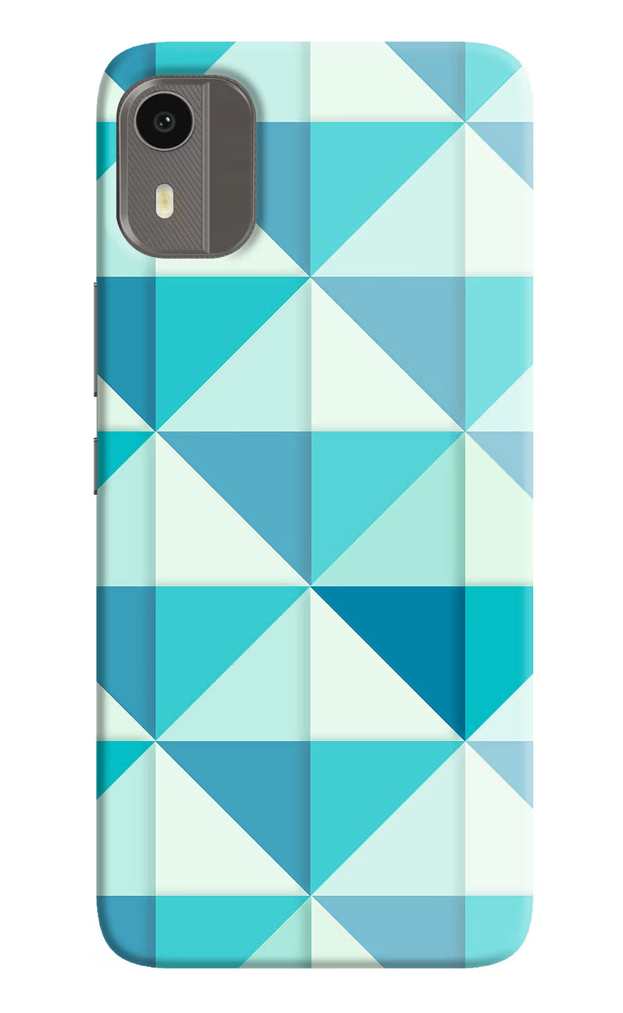 Abstract Nokia C12/C12 Pro Back Cover, Hard case