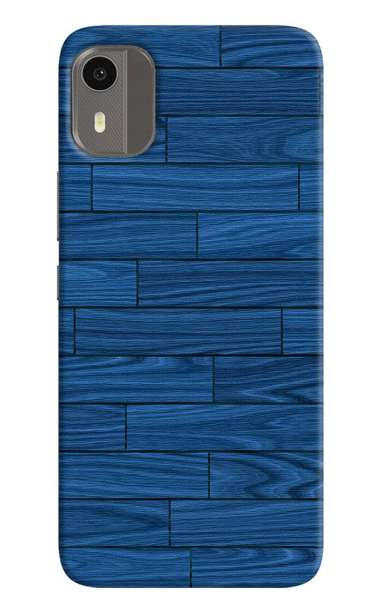 Wooden Texture Nokia C12/C12 Pro Back Cover