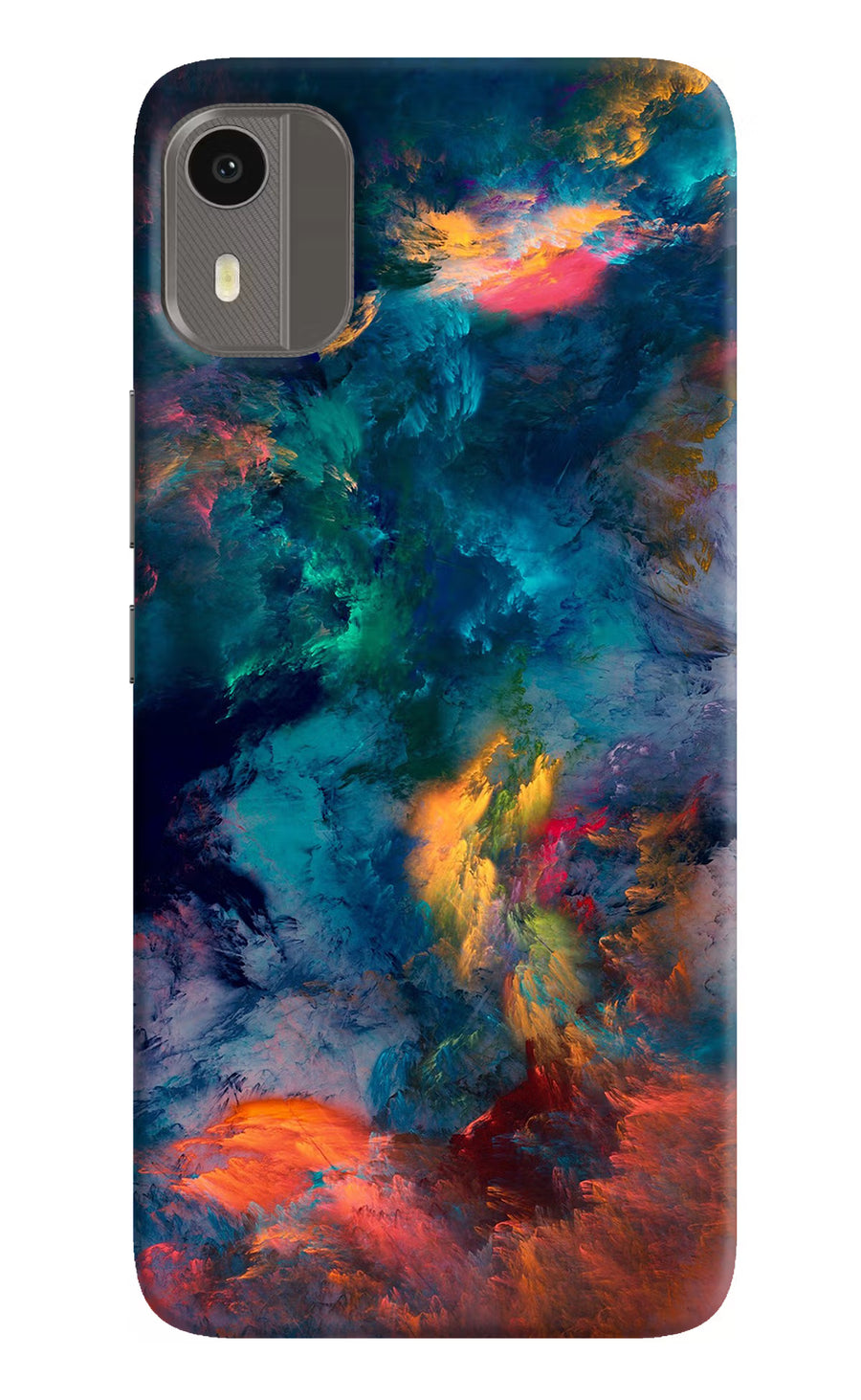 Artwork Paint Nokia C12/C12 Pro Back Cover, Hard case