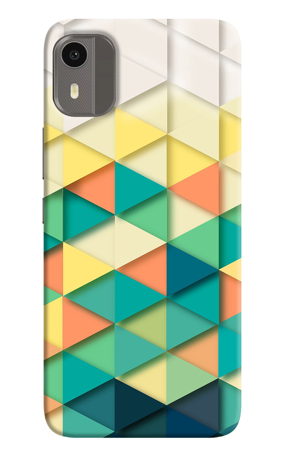Abstract Nokia C12/C12 Pro Back Cover