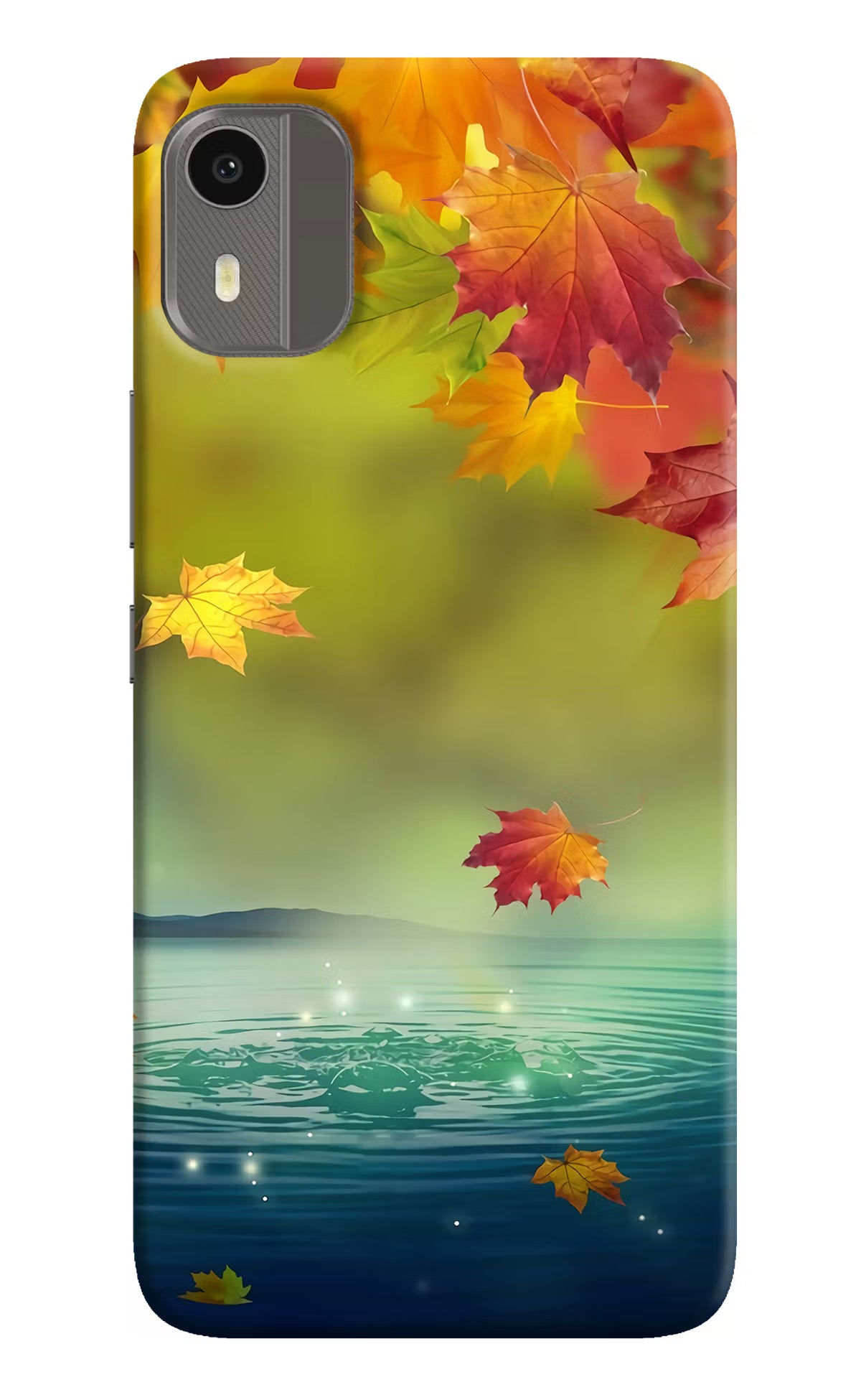 Flowers Nokia C12/C12 Pro Hard Case Back Cover by Casekaro