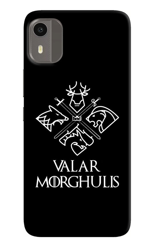 Valar Morghulis | Game Of Thrones Nokia C12/C12 Pro Back Cover