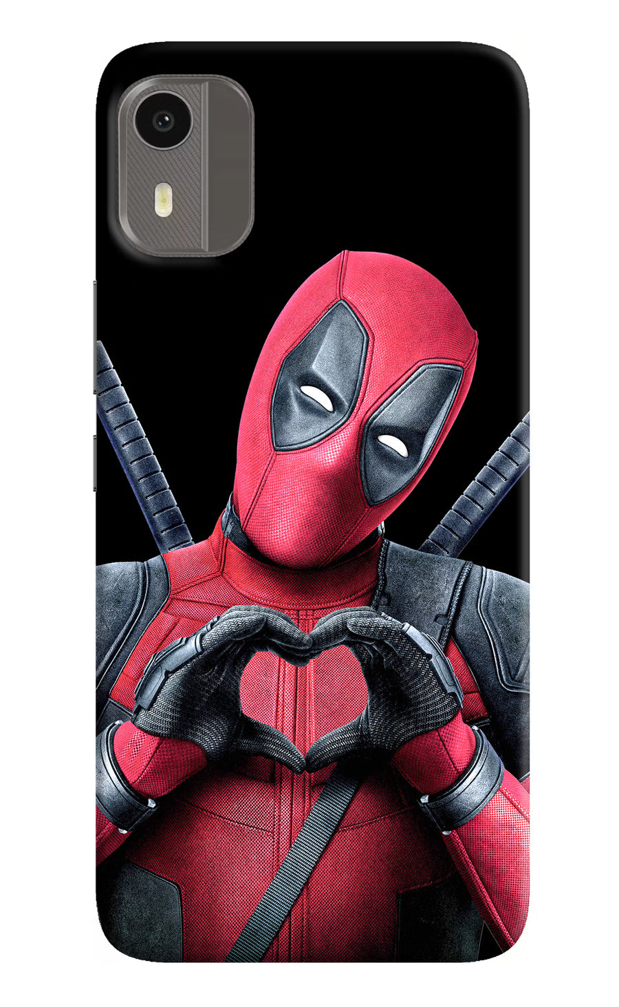 Deadpool Nokia C12/C12 Pro Back Cover, Hard case