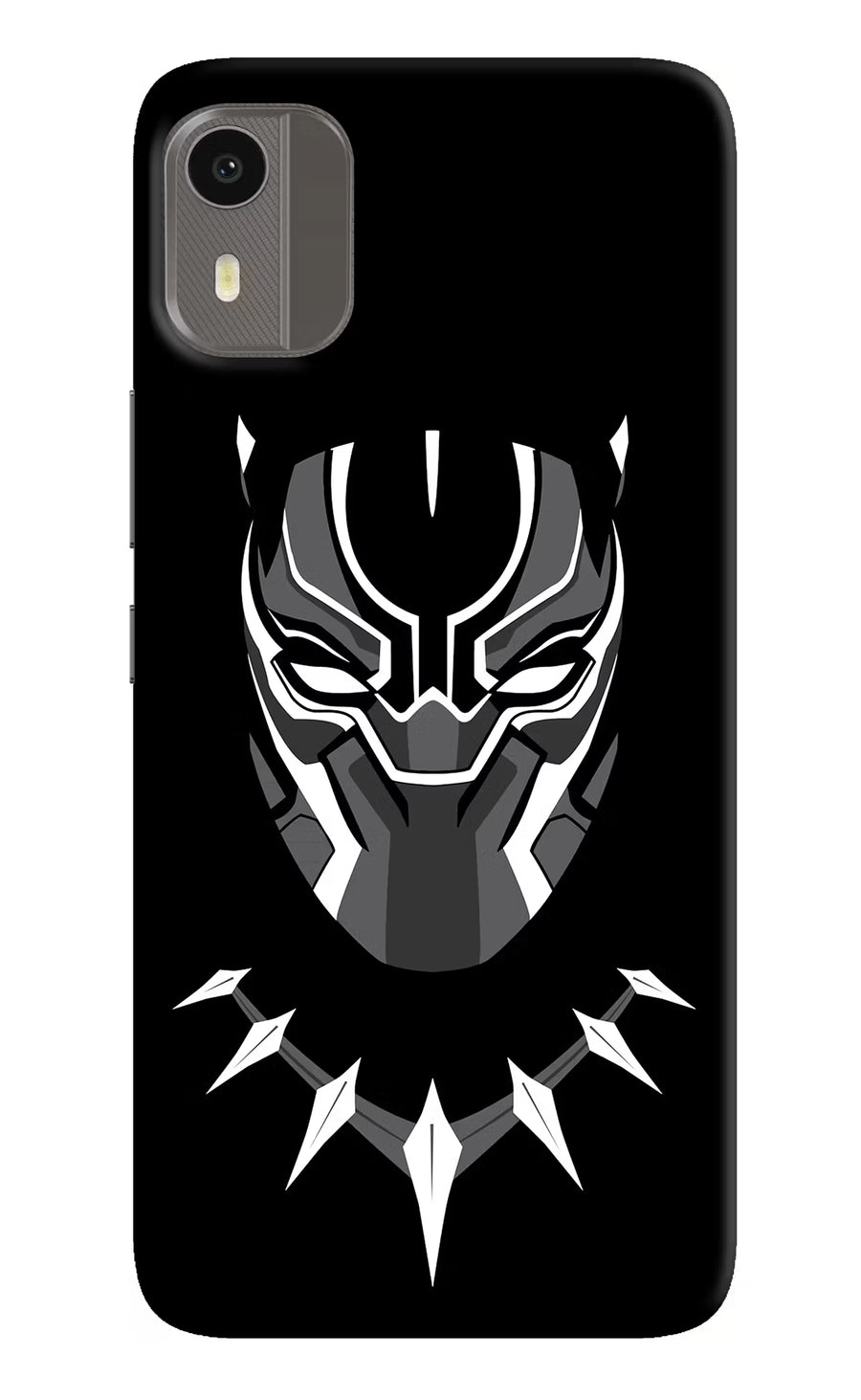 Black Panther Nokia C12/C12 Pro Back Cover, Hard case