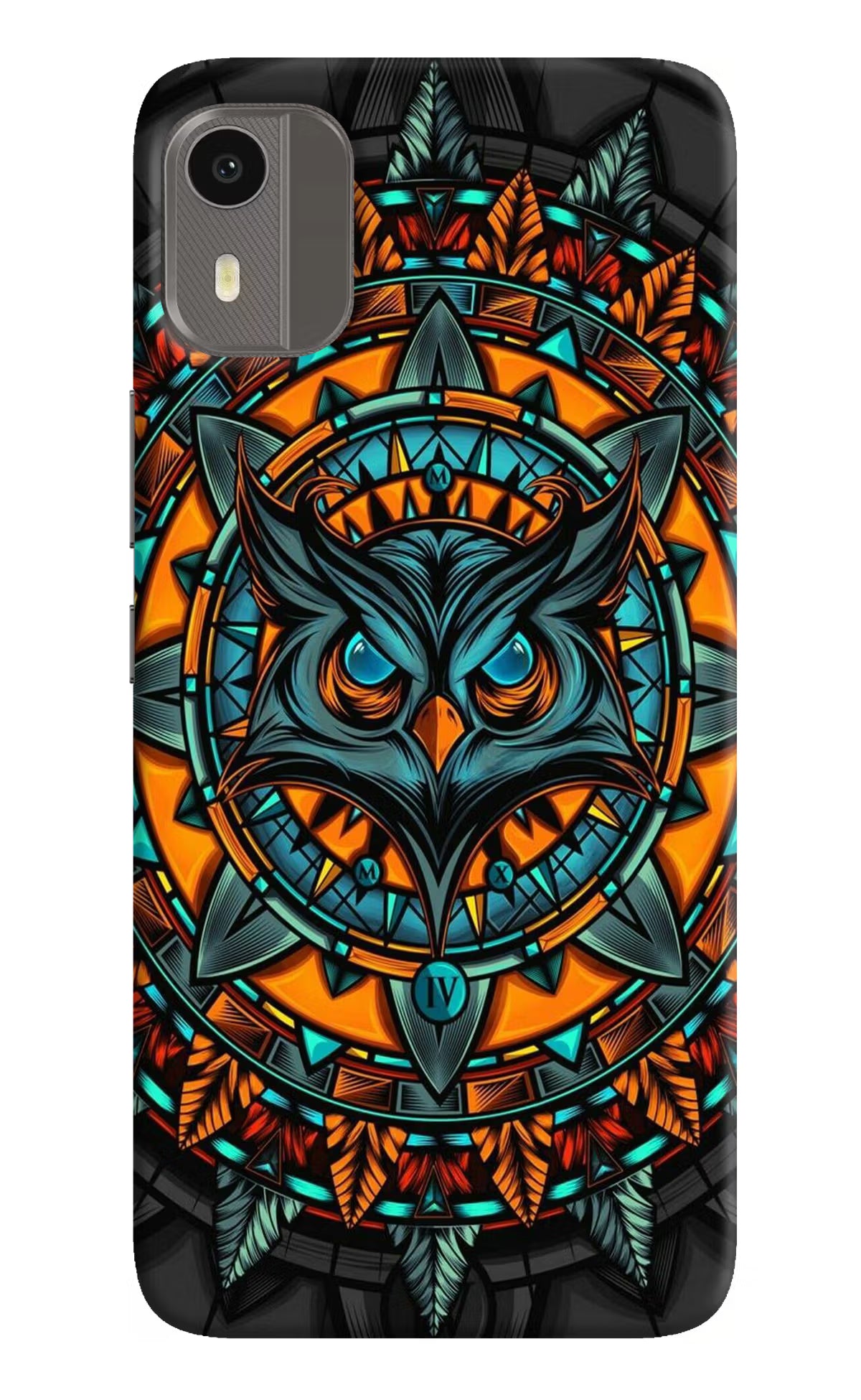 Angry Owl Art Nokia C12/C12 Pro Hard Case Back Cover by Casekaro