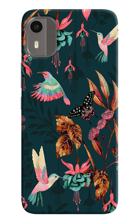 Birds Nokia C12/C12 Pro Hard Case Back Cover by Casekaro