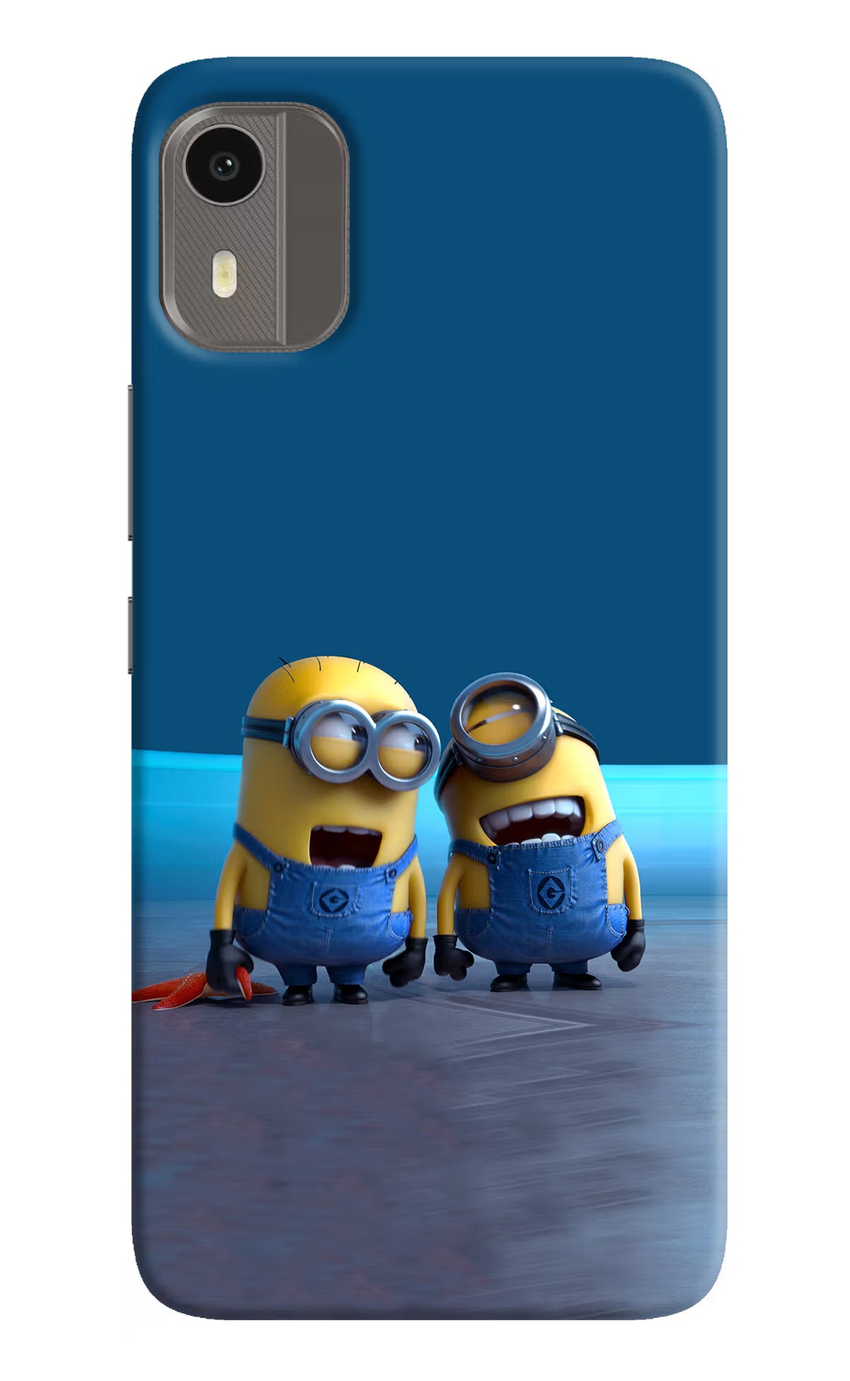 Minion Laughing Nokia C12/C12 Pro Hard Case Back Cover by Casekaro