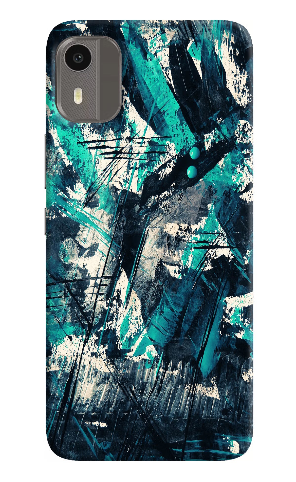Artwork Nokia C12/C12 Pro Hard Case Back Cover by Casekaro