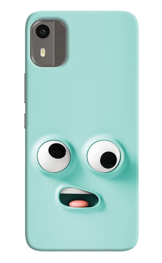 Funny Cartoon Nokia C12/C12 Pro Hard Case Back Cover by Casekaro