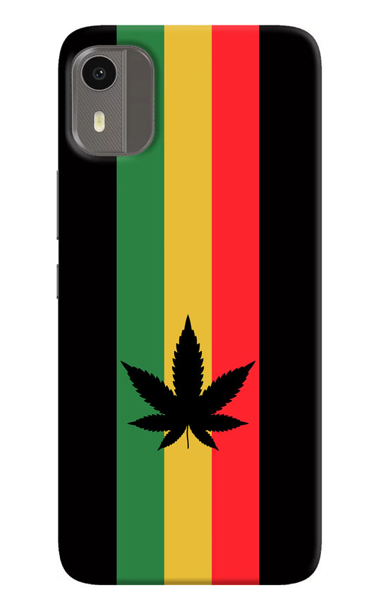 Weed Flag Nokia C12/C12 Pro Hard Case Back Cover by Casekaro