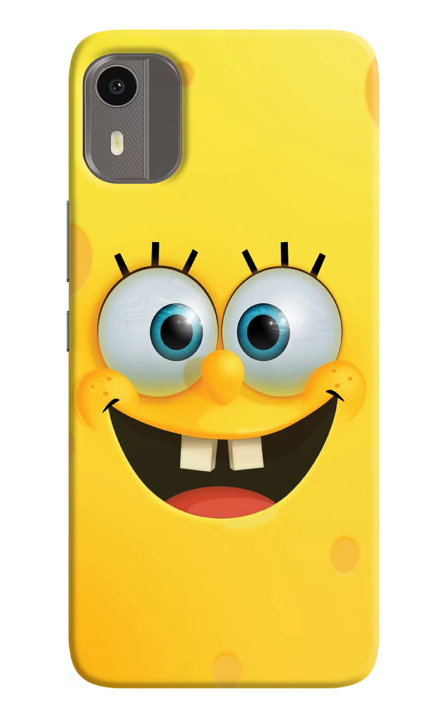 Sponge 1 Nokia C12/C12 Pro Back Cover, Hard case