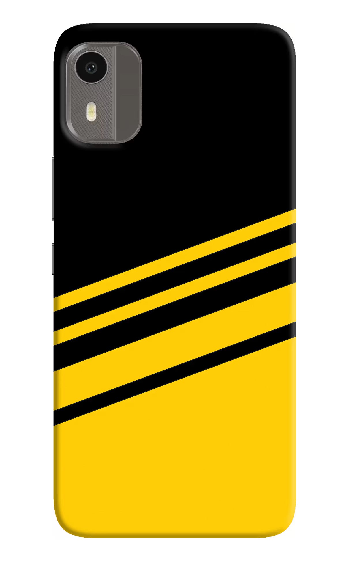 Yellow Shades Nokia C12/C12 Pro Hard Case Back Cover by Casekaro