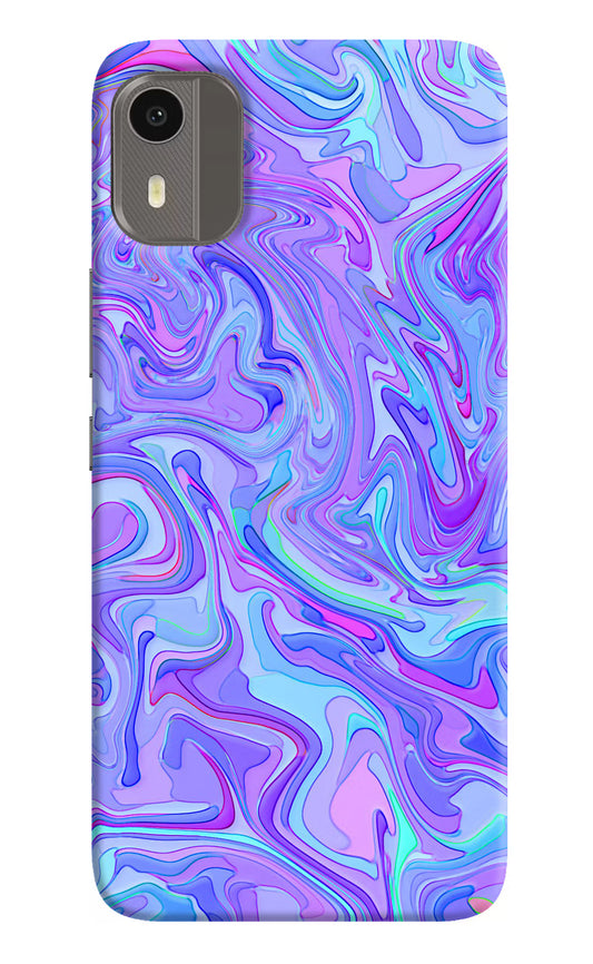 Glitter Nokia C12/C12 Pro Hard Case Back Cover by Casekaro