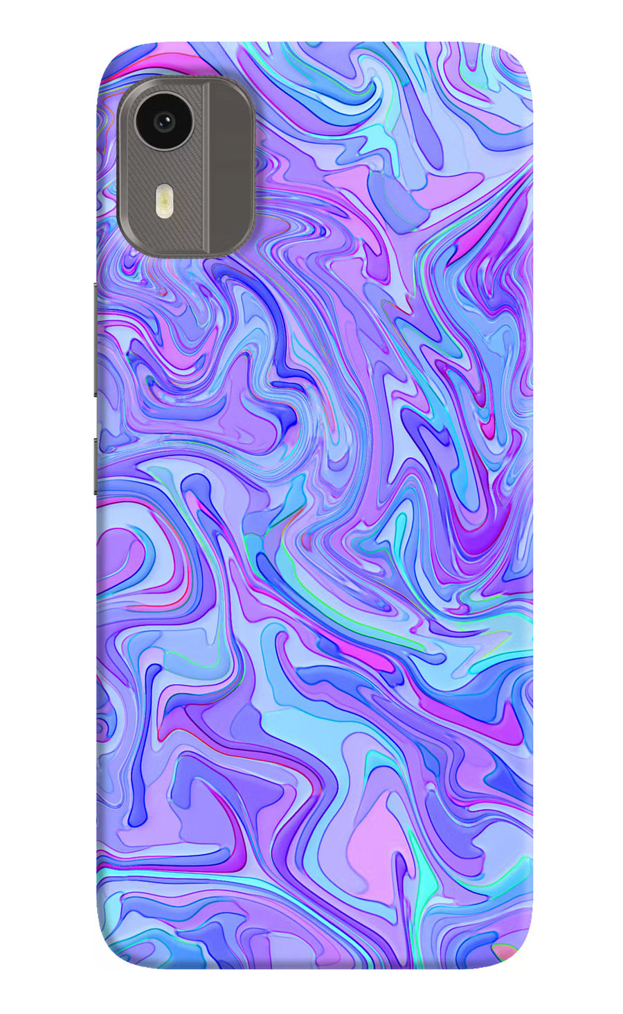 Glitter Nokia C12/C12 Pro Back Cover, Hard case
