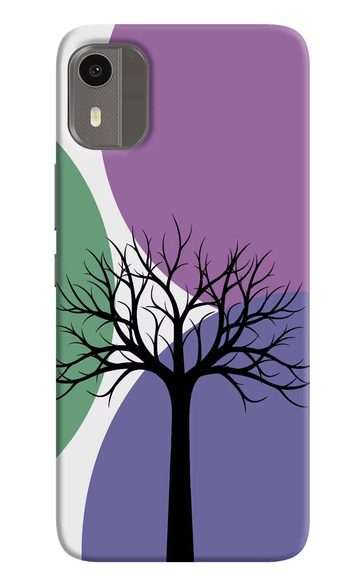 Tree Art Nokia C12/C12 Pro Hard Case Back Cover by Casekaro
